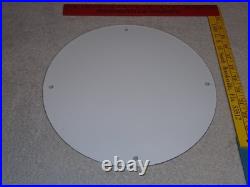 Vintage Texaco Sky Chief Gasoline 11 3/4 Porcelain Metal Service Station Sign