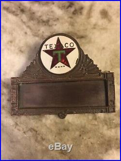 Vintage Texaco Texas Company Motor Oil Service Station Attendants Name Badge