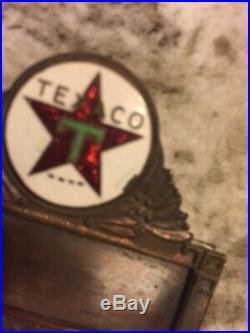 Vintage Texaco Texas Company Motor Oil Service Station Attendants Name Badge