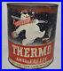 Vintage Thermo Snowman Anti Freeze One Gallon Gas Oil Advertising Can