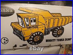 Vintage Tonka Toys Porcelain Metal Steel Sign Rare Advertising Car Gas Oil