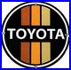 Vintage Toyota Porcelain Sign Dealership Land Cruiser 4runner Tacoma Oil Gas