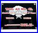 Vintage Travel Air Mfg Co Porcelain Sign Oil Gas Aviation Hangar Plane Airport