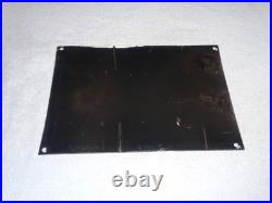 Vintage Triumph Motorcycles Dealer 14 X 10 Porcelain Metal Gasoline & Oil Sign