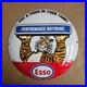 Vintage USA 62 Esso Tiger In Old Us Gasoline Oil Gas Pump Enamel Porcelain Sign