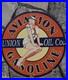 Vintage Union Oil Co. Aviation Gasoline Porcelain Sign Gas Oil 12