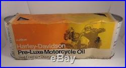 Vintage Unopened (4) Pack of Harley Davidson AMF Pre-Luxe Motorcycle Oil Cans