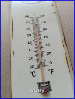 Vintage VEEDOL Motor Oil Thermometer merchandise Sign Non Porcelain Vintage VEEDOL Motor Oil Thermometer merchandise Sign Non Porcelain