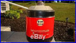 Vintage VEEDOL Tractor Oil Tidewater Oil Co 5 Gallon Gas Station Can Sign