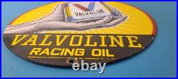Vintage Valvoline Motor Oil Sign Gas Pump Service Station Porcelain Sign Vintage Valvoline Motor Oil Sign Gas Pump Service Station Porcelain Sign