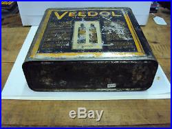 Vintage Veedol 1 Gallon Service Oil Can 254-x