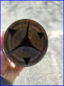 Vintage Veedol Starburst Pricer Quart Oil Can 30 Cent Tide Water Oil Company