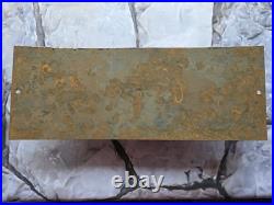 Vintage Wakefield Castrol Motor Oil Porcelain Sign 16×6