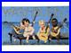 Vintage Washburn Guitars Porcelain Sign Sales Service Banjos Mandolins Gas Oil
