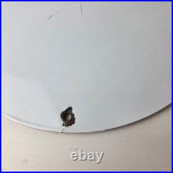 Vintage Washington Gasoline Sign Indian Chief Gas Porcelain Service Pump Sign