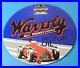 Vintage Waverly Motor Oil Porcelain Sign Gasoline Racing Pump Plate Sign