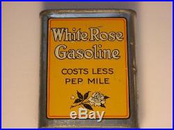 Vintage White Rose Gas En-Ar-Co Motor Oil Bank