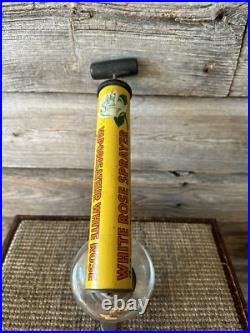 Vintage White Rose Oil Can Insect Sprayer Advertising White Rose No. 2