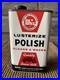 Vintage Whiz Oil Tin Lusterize Polish Whiz Advertising