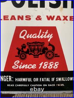 Vintage Whiz Oil Tin Lusterize Polish Whiz Advertising