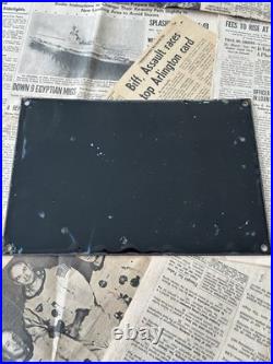 Vintage Winchester Ammunition 8x12 Inches Porcelain Enamel Sign