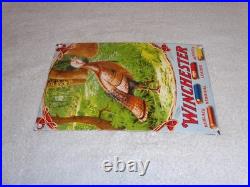 Vintage Winchester Shotgun Shells Turkey Hunting 1' Porcelain Metal Gas Oil Sign Vintage Winchester Shotgun Shells Turkey Hunting 1' Porcelain Metal Gas Oil Sign