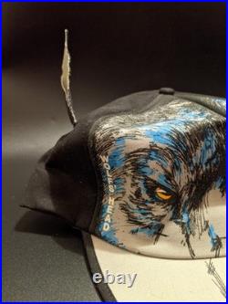 Vintage Wolf's Head Oil Promotional Wolf Hat Cap EXTREMELY RARE! Advertising NEW Vintage Wolf's Head Oil Promotional Wolf Hat Cap EXTREMELY RARE! Advertising NEW