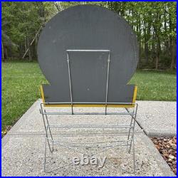 Vintage Wynn's Friction Proofing Oil Display Rack Sign