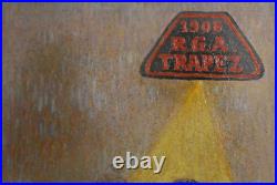 Vintage oil painting advertising Vintage oil painting advertising