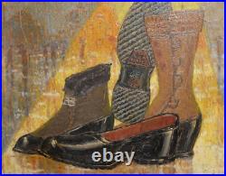 Vintage oil painting advertising Vintage oil painting advertising
