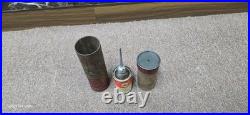 Vintage old rare collectible advertising caltex oil tin Vintage old rare collectible advertising caltex oil tin