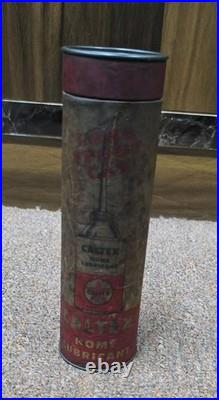 Vintage old rare collectible advertising caltex oil tin Vintage old rare collectible advertising caltex oil tin