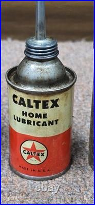 Vintage old rare collectible advertising caltex oil tin Vintage old rare collectible advertising caltex oil tin