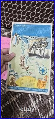 Vintage old rare collectible advertising shell oil paper Vintage old rare collectible advertising shell oil paper