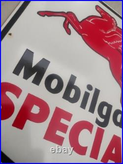 Vintage pegasus advertising Not porcelain mobilgas SPECIAL sign, 30cmx30cm Vintage pegasus advertising Not porcelain mobilgas SPECIAL sign, 30cmx30cm