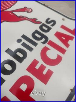 Vintage pegasus advertising Not porcelain mobilgas SPECIAL sign, 30cmx30cm Vintage pegasus advertising Not porcelain mobilgas SPECIAL sign, 30cmx30cm