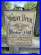 Vintage super penn motor oil can two 2 gal rare eagle super service New york