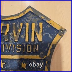 Vintage very rare GUY MARVIN Armored Car Service Sign 16x16