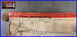 Vtg. 1950's GULF TIRE Banner / Sign Gas & Oil