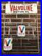 Vtg 1960s Valvoline Motor Oil 12 Quart Oil Can Display Rack Gas Oil Station 26