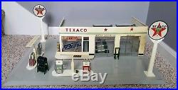 Vtg RARE Buddy L Texaco Firestone Havoline Gas Oil Service Station'50's-'60's